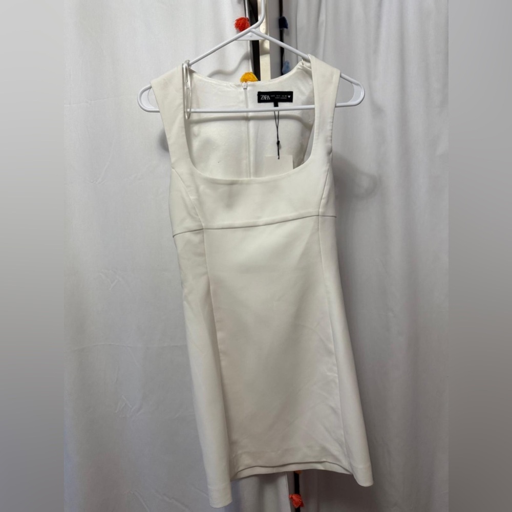 White Zara Mini Dress